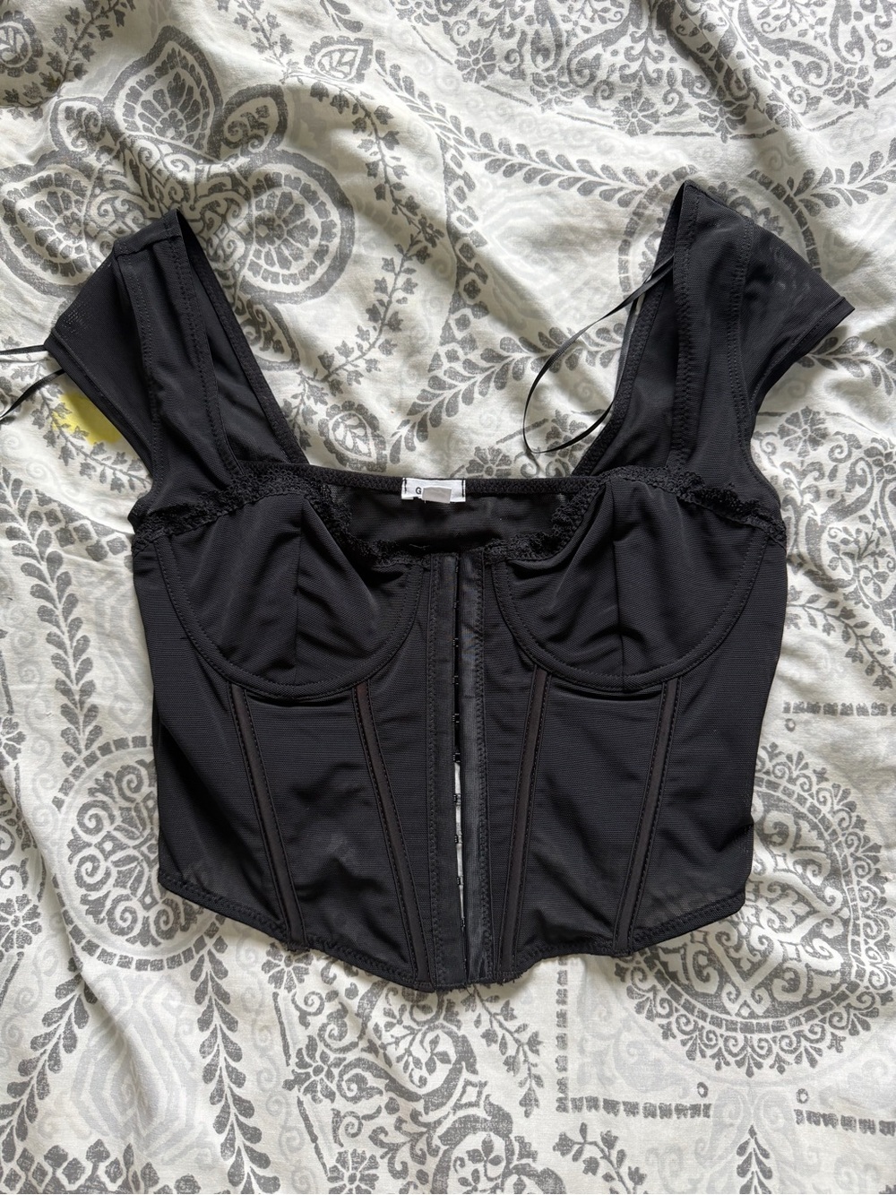 Garage Corset Style Bustier Top